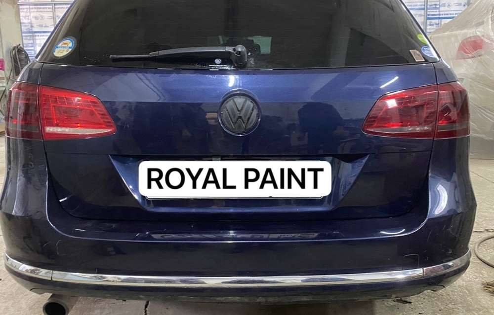 Универсал Volkswagen после восстановления задней части